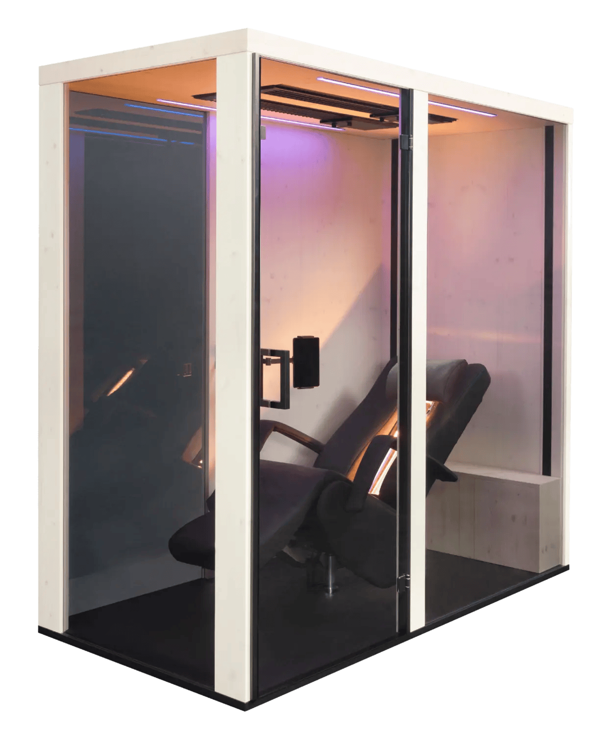 VARIA-PREMIUM 1 Infrarot-Liegekabine mit elektrisch verstellbarer Liege